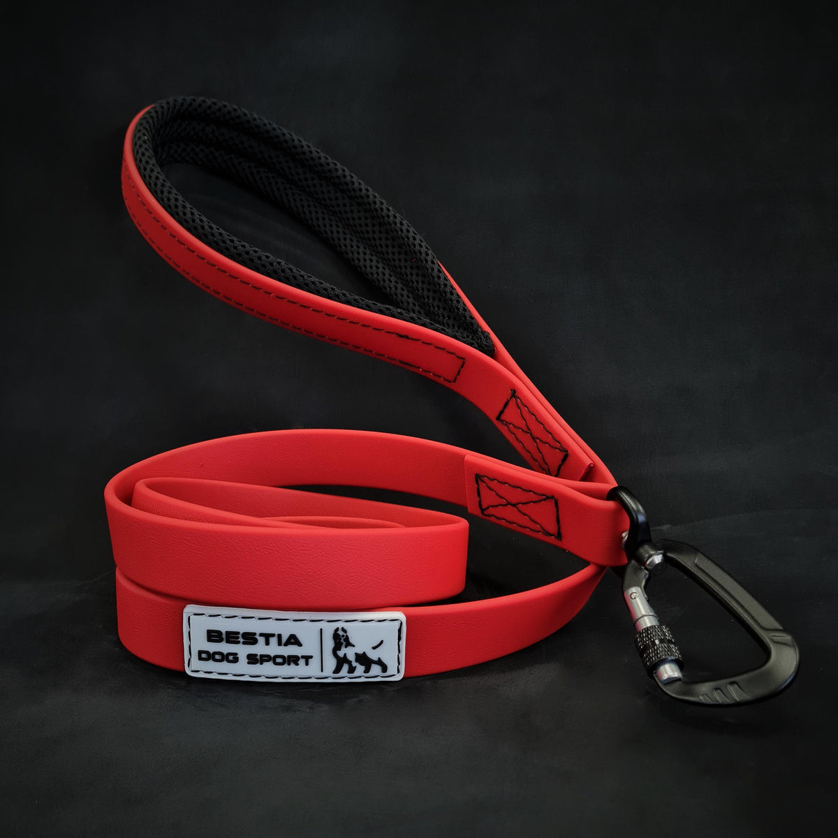 Correa Táctica BESTIA Dog Sport - Roja
