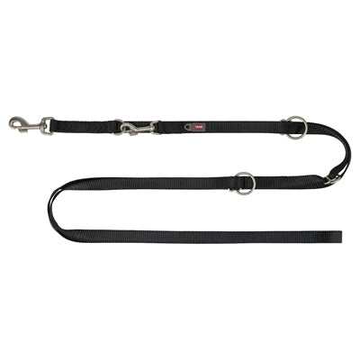Trixie Premium Adjustable Dog Leash Black
