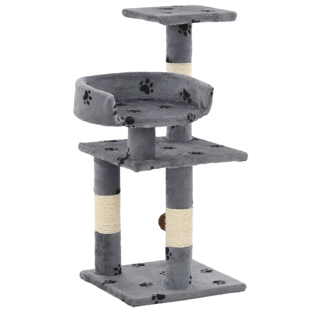 Rascador para Gatos con Sisal 65 cm - Gris