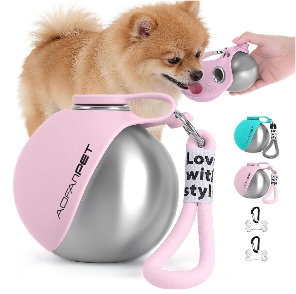 Botella de Agua Portátil para Perros