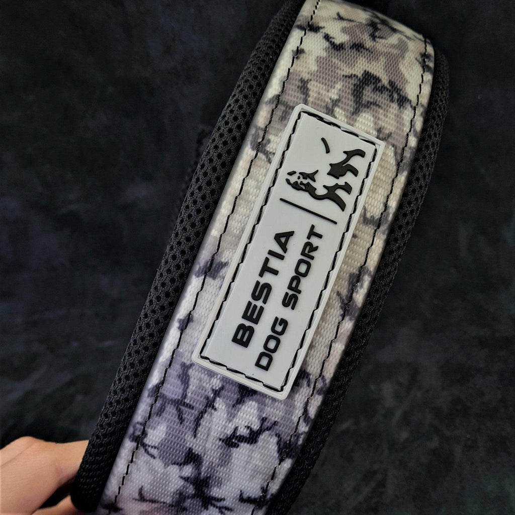Collar BESTIA Dog Sport Grey Camo