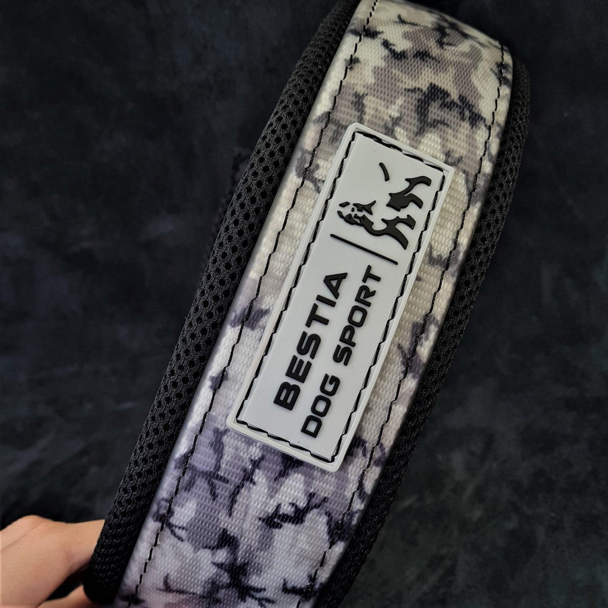 Collar BESTIA Dog Sport Grey Camo